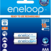 Vỉ 2 Viên Pin Sạc AAA Panasonic Eneloop 800mAh BK-4MCCE/2BT Chính Hãng