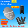 Vỉ 5 viên cúc áo Panasonic CR2032 3V Lithium