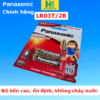 Vỉ 2 viên pin AAA  Alkaline Panasonic LR03T - dùng cho điều khiển, micro, đồ chơi...